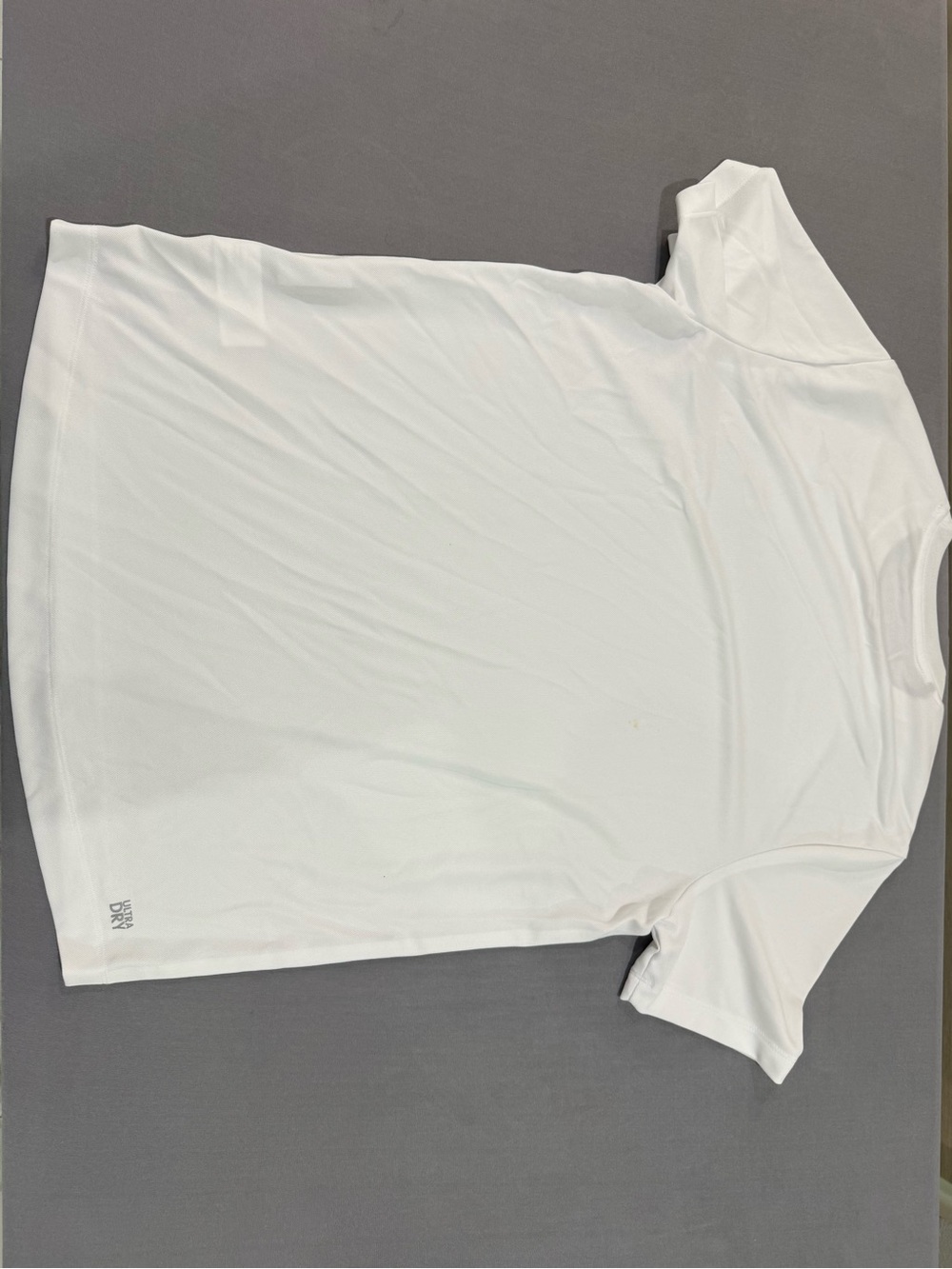 Lacoste White Short Sleeve Crew Neck T-Shirt with Green Crocodile Logo - Picture 5 of 6
